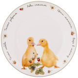 Тарелка закусочная "ЛОВИ СЧАСТЬЕ" 20,5 см (кор=18шт.) LEFARD 85-1971