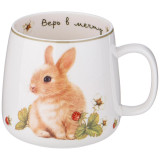 Кружка "ЛОВИ СЧАСТЬЕ" 400 мл (кор=36шт.) LEFARD 85-1975