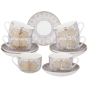 Чайный набор "МЕЧЕТЬ" на 6 пер. 12 пр. 280 мл LEFARD 85-1995