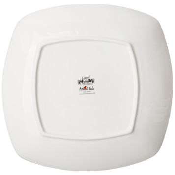 Блюдо "ЛЕСНАЯ СКАЗКА" квадратное 25х4,2 cm (кор=12шт.) LEFARD 85-1997-1