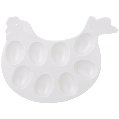 Блюдо для 8 яиц "SUNDAY" 25,8*21*2,2 см (кор=12шт.) LEFARD 85-2002