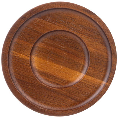 Сахарница "БЕРЕЗКИ" 380 мл на дерев. подставке (кор=36шт.) LEFARD 85-2021-1