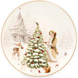 Тарелка закусочная  " МОРОЗКО"  20, 5 см (кор=18шт.) LEFARD 85-2035