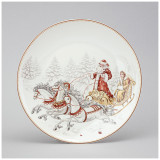 Тарелка закусочная  " МОРОЗКО"  20, 5 см (кор=18шт.) LEFARD 85-2036