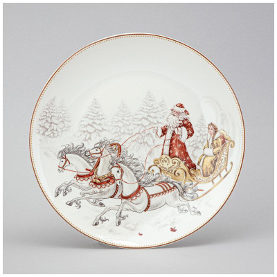 Тарелка закусочная  " МОРОЗКО"  20, 5 см (кор=18шт.) LEFARD 85-2036