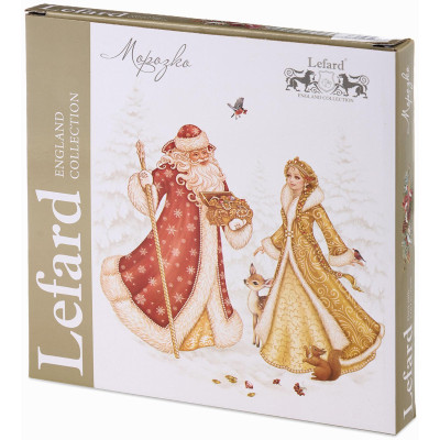 Тарелка закусочная  " МОРОЗКО"  20, 5 см (кор=18шт.) LEFARD 85-2037-2