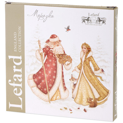 Тарелка закусочная  " МОРОЗКО"  20, 5 см (кор=18шт.) LEFARD 85-2038-2