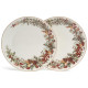 Набор тарелок обеденных "МОРОЗКО" 2 шт. 27 см (кор=9наб.) LEFARD 85-2039-1