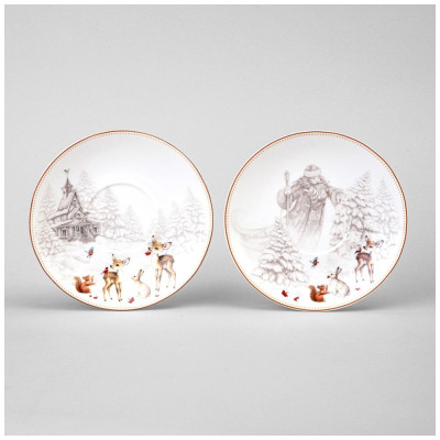 Чайный набор  " МОРОЗКО"  на 2 пер. 4 пр. 300 мл (кор=12наб.) LEFARD 85-2045-3