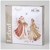 Блюдо "МОРОЗКО" квадратное 25x4 cm (кор=12шт.) LEFARD 85-2047