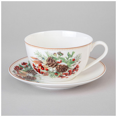 Чайный набор  " МОРОЗКО"  на 2 пер. 4 пр. 300 мл (кор=12наб.) LEFARD 85-2061-1