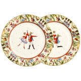 Набор тарелок обеденных " ЩЕЛКУНЧИК" 2 шт. 27 см (кор=9наб.) LEFARD 85-2063-1