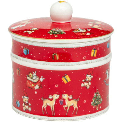 Банка "С НОВЫМ ГОДОМ!" 11,5*12 см 500 мл (кор=18шт.) LEFARD 85-2066-1