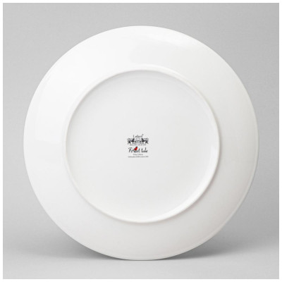 Тарелка обеденная "ЛЕСНАЯ СКАЗКА" снегири 27 см (кор=18шт.) LEFARD 85-2068-1