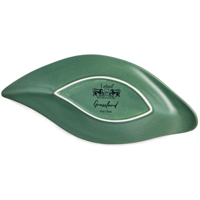 Блюдо "GRASSLAND" в форме листа 25*11*3,5 см LEFARD 85-2078-3
