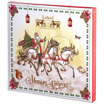 Тарелка закусочная "ТРОЙКА" 20,5 см (кор=18шт.) LEFARD 85-2080-2