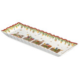 Блюдо " ЩЕЛКУНЧИК" прямоуг. 30,5*11,5*2,8 см (кор=12шт.) LEFARD 85-2083