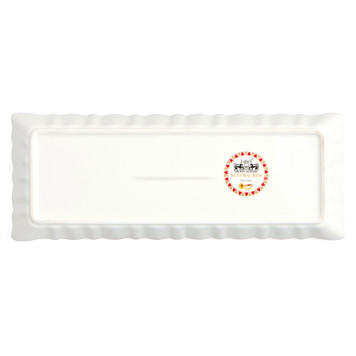 Блюдо " ЩЕЛКУНЧИК" прямоуг. 30,5*11,5*2,8 см (кор=12шт.) LEFARD 85-2083-1