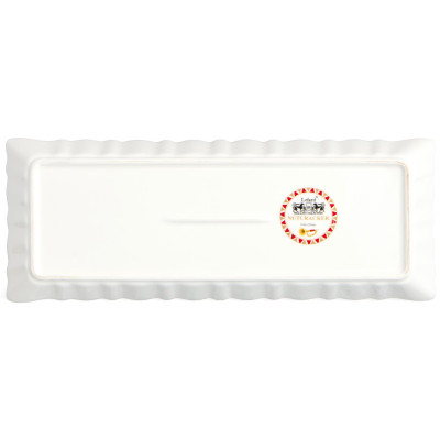 Блюдо " ЩЕЛКУНЧИК" прямоуг. 30,5*11,5*2,8 см (кор=12шт.) LEFARD 85-2083-1