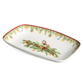 Блюдо " ЩЕЛКУНЧИК" 25,3*16,3*3,2 см (кор=12шт.) LEFARD 85-2084