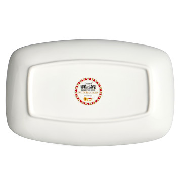 Блюдо " ЩЕЛКУНЧИК" 25,3*16,3*3,2 см (кор=12шт.) LEFARD 85-2084-1