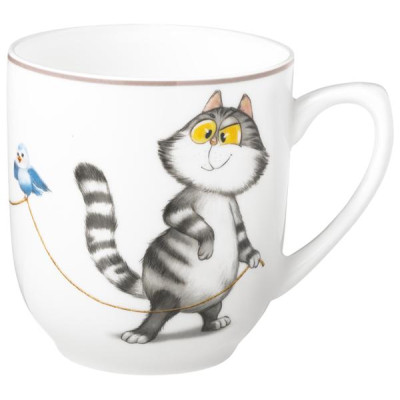 Кружка "СЧАСТЬЕ ЕСТЬ" 400 мл LEFARD 85-2090