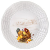 Тарелка закусочная "SUNDAY" 20,5 см (кор=24шт.) LEFARD 85-2098