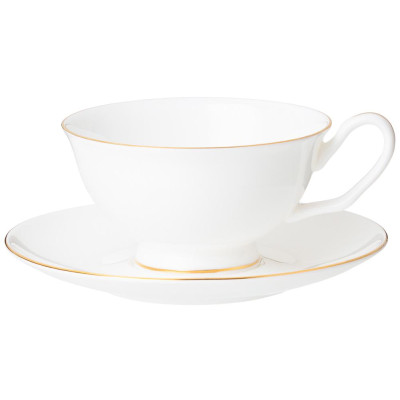 Чайный набор "КЛАССИК БЕЛЫЙ" на 6 пер. 12 пр. 250 мл (кор=8наб) LEFARD 85-832-1