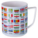 Кружка "ФЛАГИ СТРАН МИРА" 630 мл (кор=24шт.) LEFARD 85-919-1