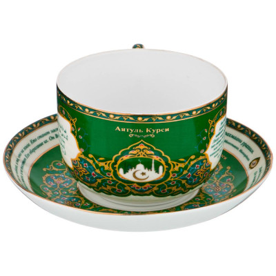 Чайная пара "СУРА АЯТУЛЬ-КУРСИ" 260 мл (кор=36наб.) LEFARD 86-1772-1