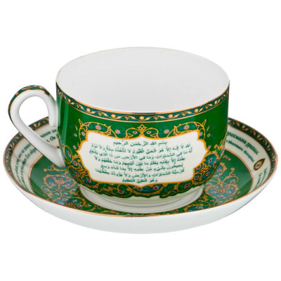 Чайная пара "СУРА АЯТУЛЬ-КУРСИ" 260 мл (кор=36наб.) LEFARD 86-1772-2