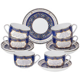 Чайный набор "СУРА" на 6 пер. 12 пр. 260 мл (кор=6наб.) LEFARD 86-1810