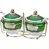 Набор сервировочный на металл. подставке "СУРА" 5 пр. (кор=18наб.) LEFARD 86-1865