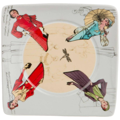 Чайная пара "FASHION QUEEN" 180 мл (кор=16наб.) LEFARD 86-2179-1