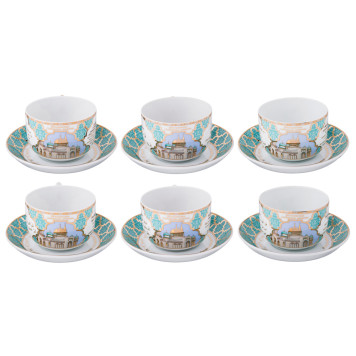 Чайный набор "СУРЫ КОРАНА" на 6 пер. 12 пр. 260 мл (кор=6наб.) LEFARD 86-2201-3