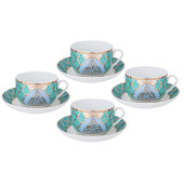 Чайный набор "СУРА" на 4 пер. 8 пр. 260 мл (кор=8наб.) LEFARD 86-2208