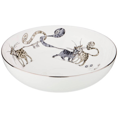 Салатник "КОТИКИ" 850 мл 19*6 см (кор=24шт.) LEFARD 86-2311