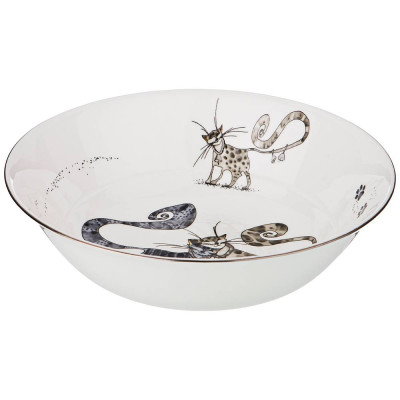 Салатник - тарелка суповая "КОТИКИ" 16*5 см LEFARD 86-2313