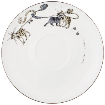 Чайный набор "КОТИКИ" на 2 пер. 4 пр. 300 мл (кор=12наб.) LEFARD 86-2315-1