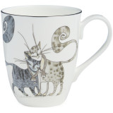 Кружка "КОТИКИ" 400 мл (кор=36шт,) LEFARD 86-2316