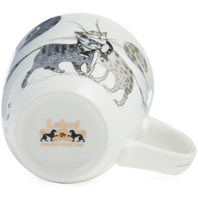 Кружка "КОТИКИ" 400 мл (кор=36шт,) LEFARD 86-2316-2
