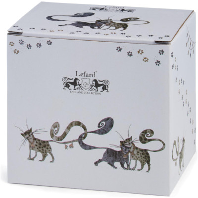 Кружка "КОТИКИ" 400 мл (кор=36шт,) LEFARD 86-2316-3