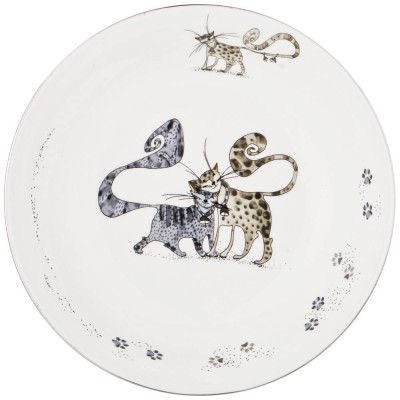 Салатник "КОТИКИ" 20,5*5 см (кор=24шт.) LEFARD 86-2320-1