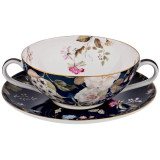 Бульонница с блюдцем "КОБАЛЬТ" 450 мл (кор=24наб.) LEFARD 86-2360