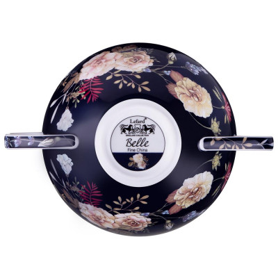 Бульонница с блюдцем "КОБАЛЬТ" 450 мл (кор=24наб.) LEFARD 86-2360-1-2