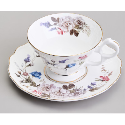 Чайная пара "BELLE" 280 мл (кор=24наб.) LEFARD 86-2363-1-1