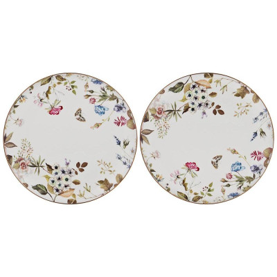 Набор тарелок обеденных "BELLE" 2 шт. 25 см (кор=18наб.) LEFARD 86-2372