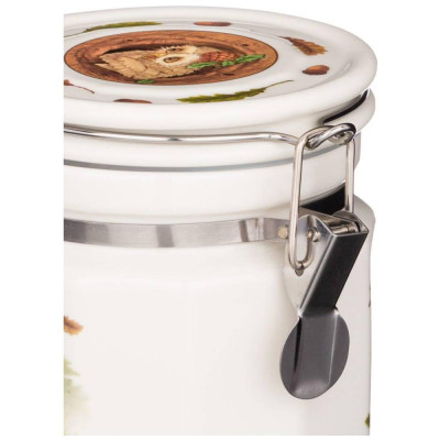 Банка с крышкой "СОВЫ" 11*10 см 500 мл (кор=18шт.) LEFARD 86-2459-3