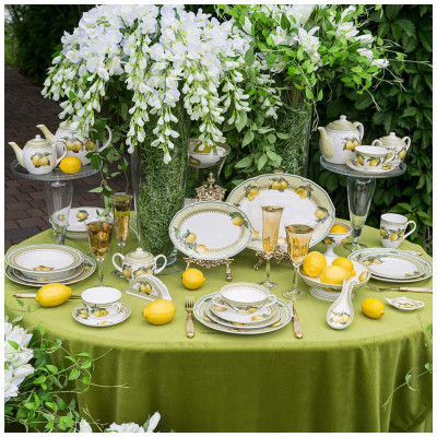 Салфетница "ЛИМОНЫ" 14*7 см (кор=48шт.) LEFARD 86-2480-3