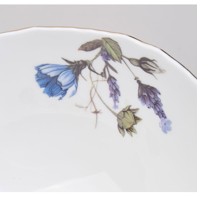 Ваза на ножке "КОБАЛЬТ" 13*11 см (кор=18шт.) LEFARD 86-2491-1-3